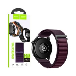 Hoco Nylon Bracelet WH05 Climbing Series Mountain 20mm Crimson Cherry Hoco Nylon Bracelet WH05 Climbing Series Mountain 20mm Crimson Cherry